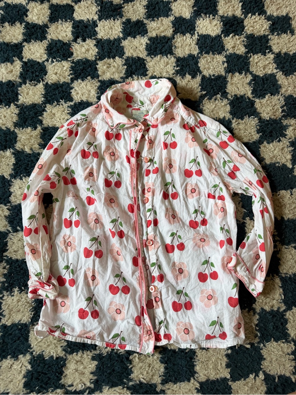 Vintage Odille Cherry blouse